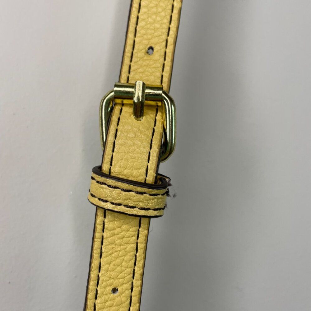 Liz Claiborne Penny Yellow Purse Crossbody Handbag - Picture 3 of 10